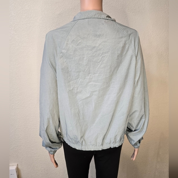 VICTORIA'S SECRET On Point Hottie Light Green Half Zipper Jacket. Size M - Picture 3 of 9